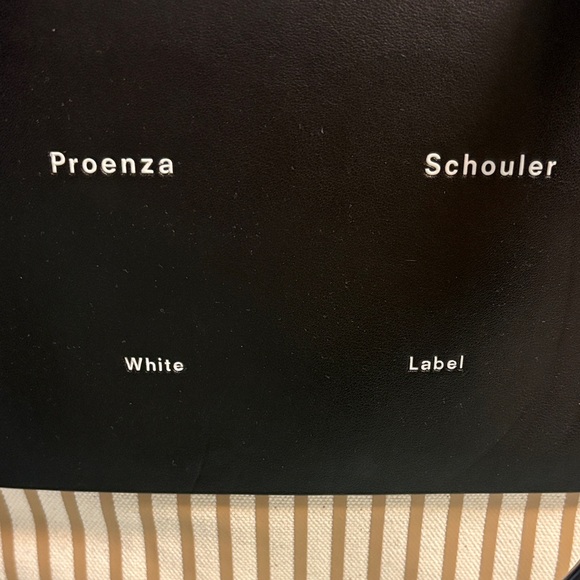 Proenza Schouler White Label Morris Large Striped Tote - Picture 3 of 16